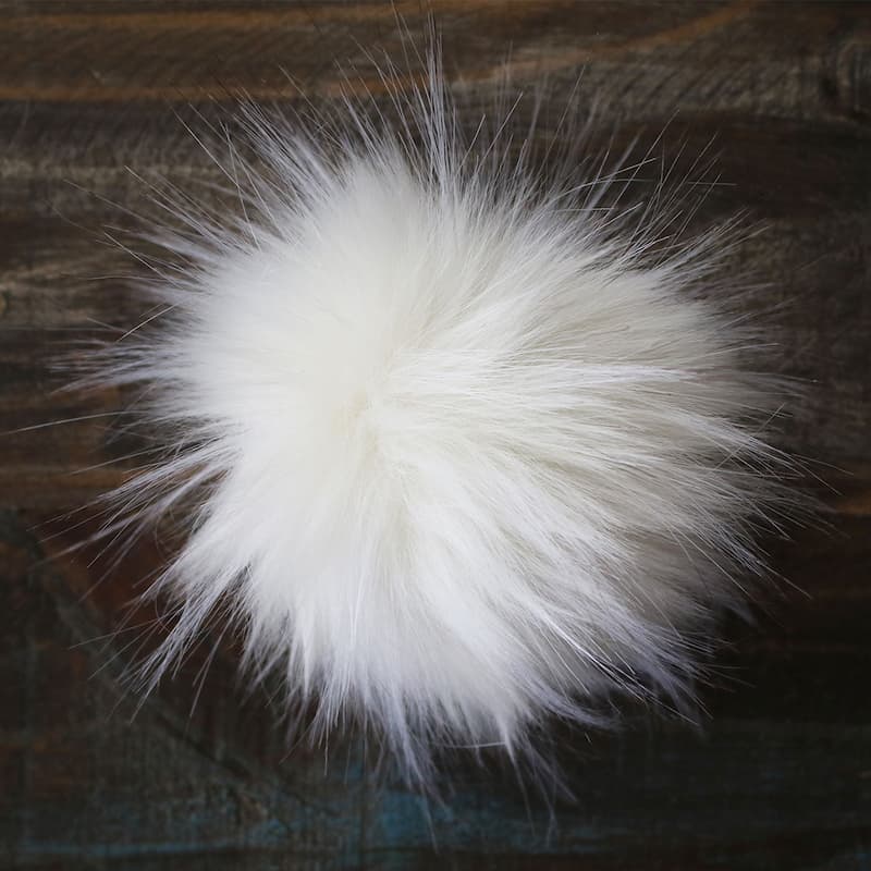 How To Make Faux Fur Pom Poms Easy Hand Tutorial